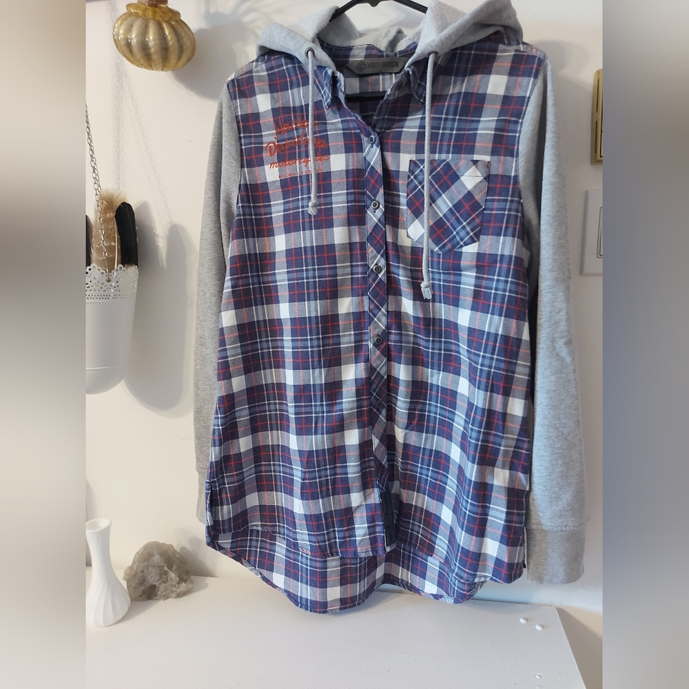 Harley Davidson flannel shirt
